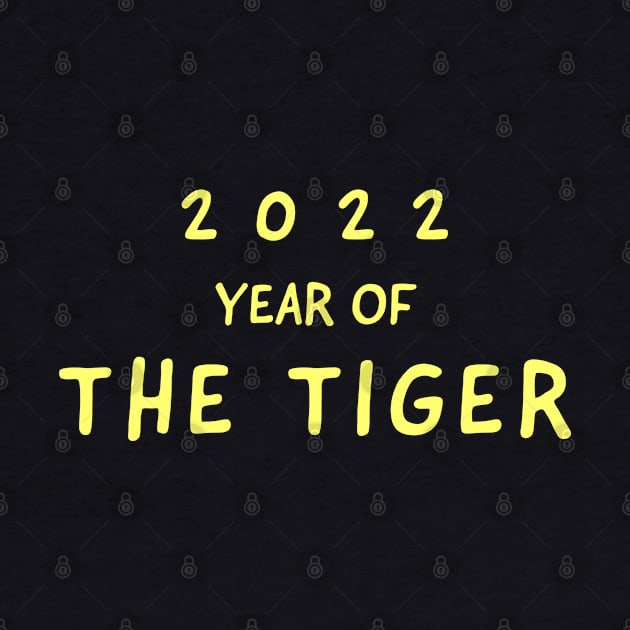 Happy Chinese New Year 2022 Year of the Tiger by kim.id